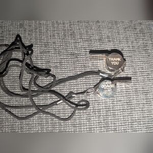 Silver Whistle Necklace